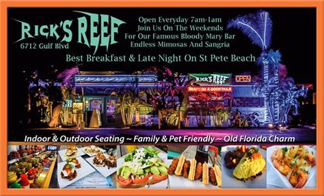 rick's reef|rick's reef restaurant.